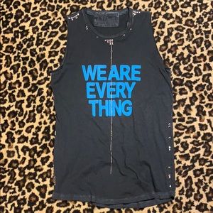 Free City Black Tank Top
